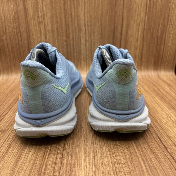 Hoka One One Clifton 9 Blue Running Shoes Men’s Size 10 D Selling AS IS READ - Picture 2 of 10